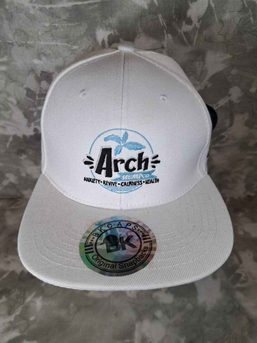 Arch Hemp Co Ball Cap Hat‎ Flat Bill